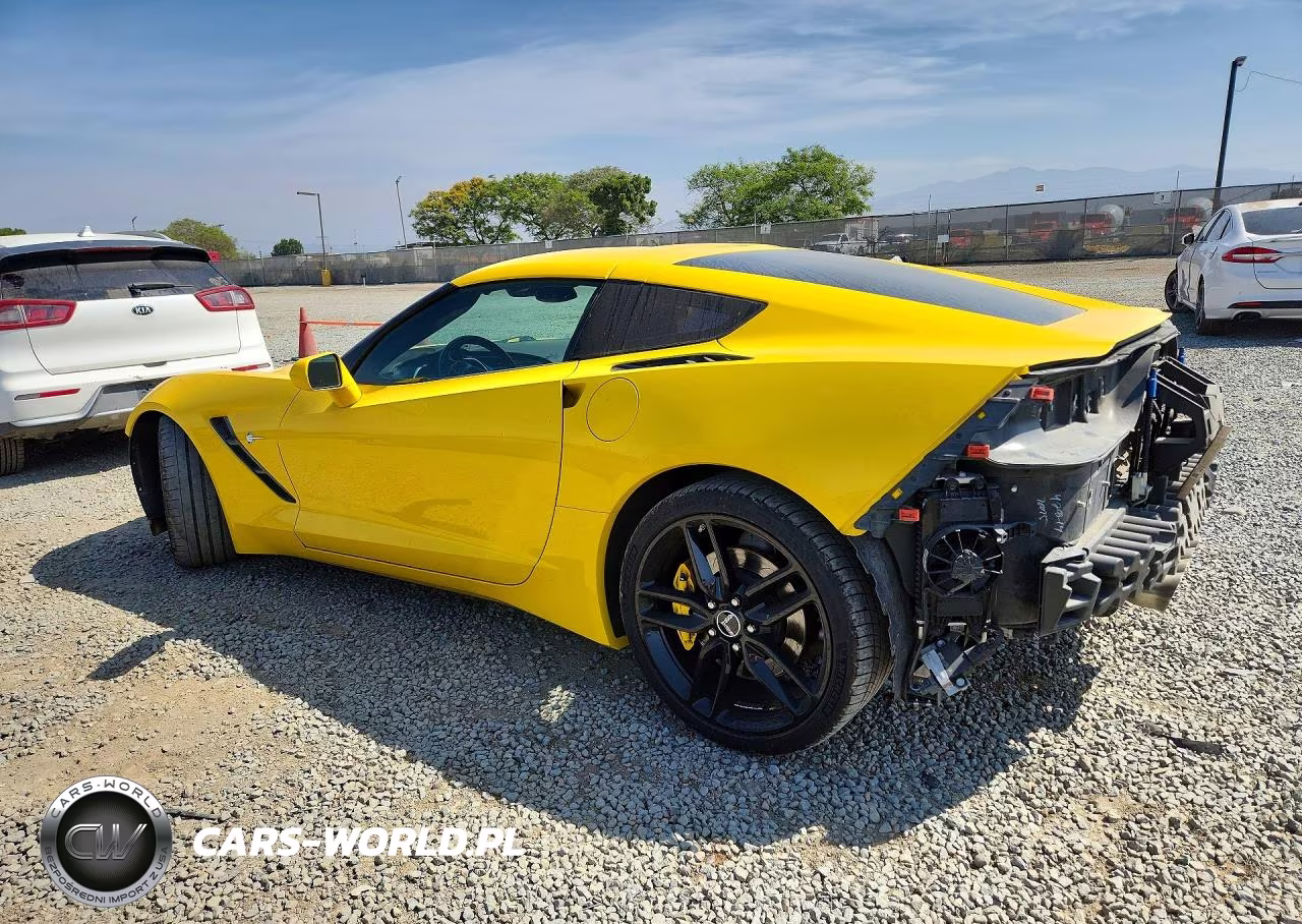 2014 Chevrolet Corvette Stingray Z51 3Lt VIN:1G1YM2D77E5124411 - 2
