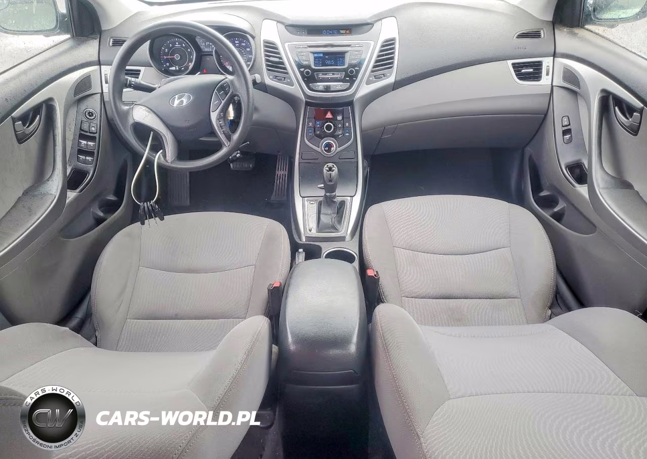 2014 Hyundai Elantra Se VIN:5NPDH4AE8EH460738 - 8