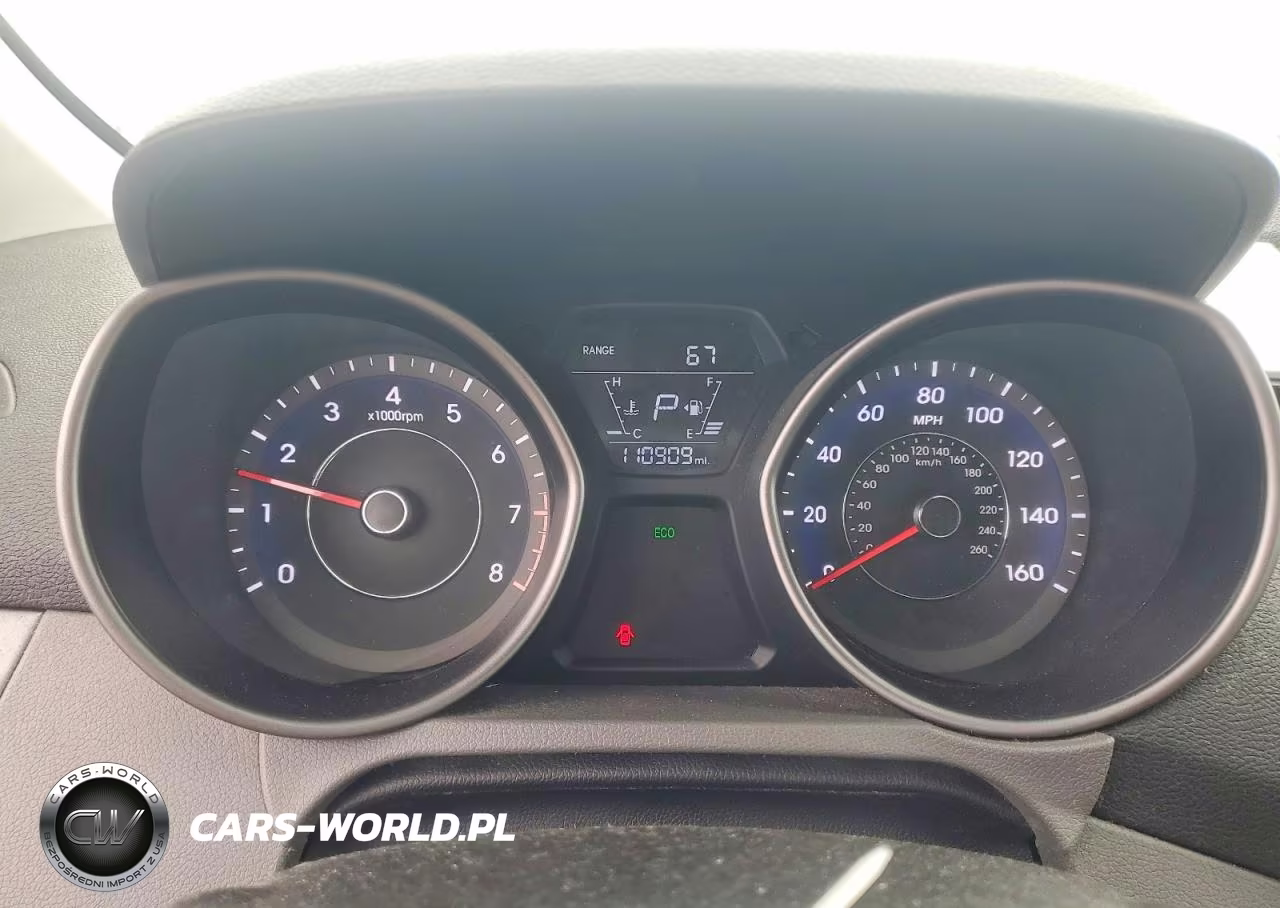 2014 Hyundai Elantra Se VIN:5NPDH4AE8EH460738 - 9