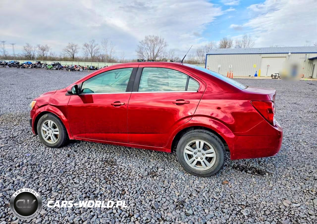 2014 Chev Sonic VIN:1G1JC5SH9E4222007 - 2