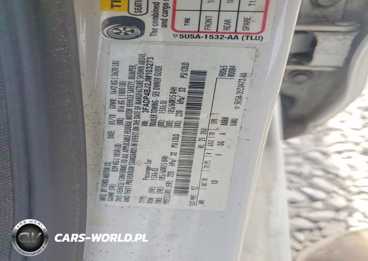 2018 Ford Fiesta Se VIN:3FADP4BJ2JM103273 - 12