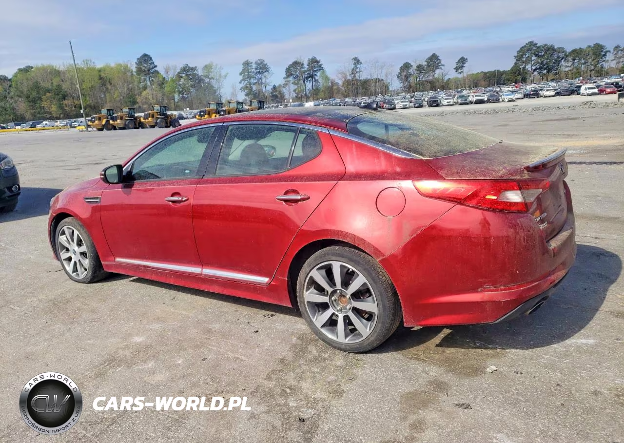 2013 Kia Optima Sx VIN:5XXGR4A65DG109671 - 2