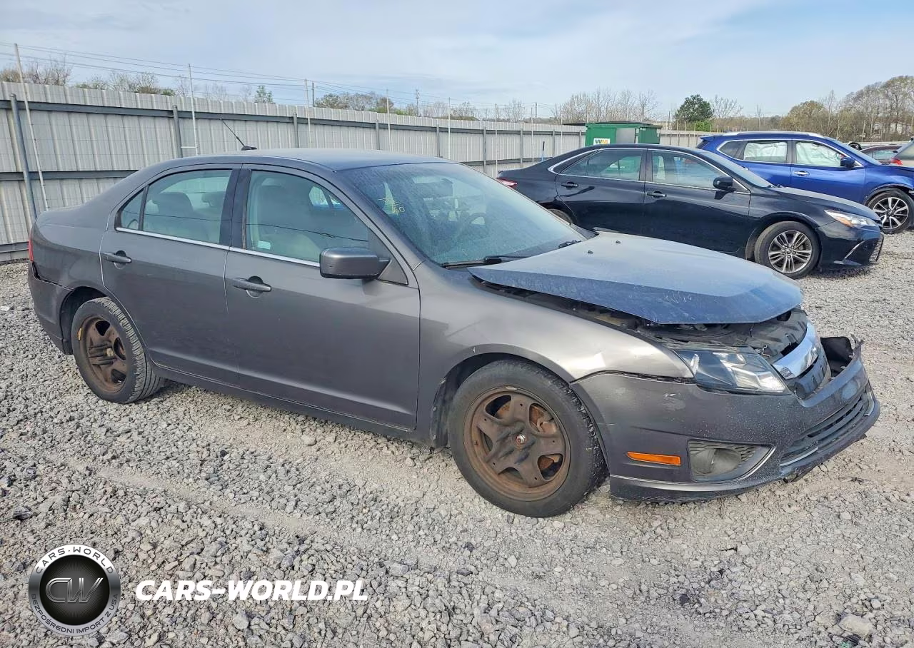 2010 Ford Fusion Se VIN:3FAHP0HA6AR214123 - 4