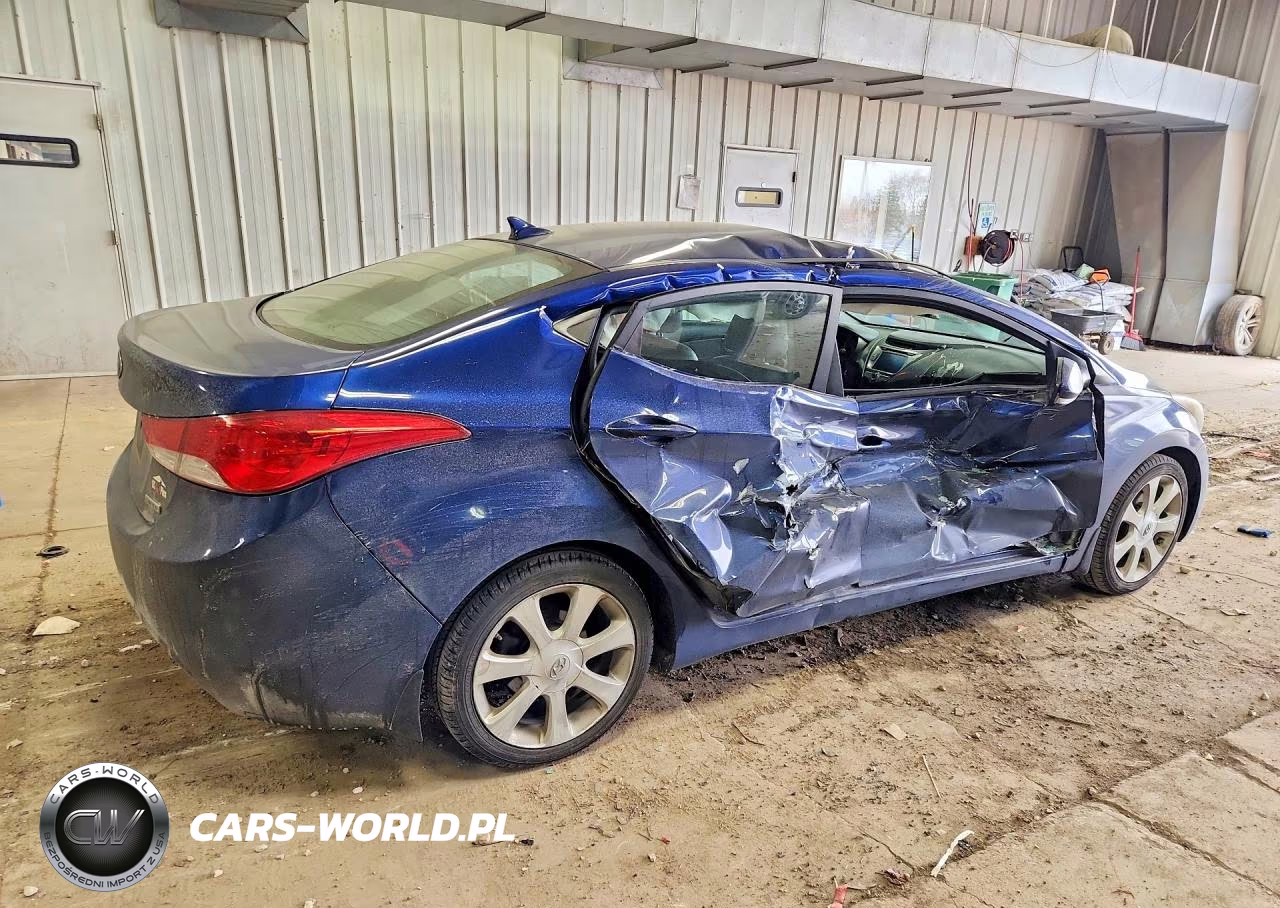 2013 Hyundai Elantra Limited VIN:KMHDH4AE3DU593469 - 3