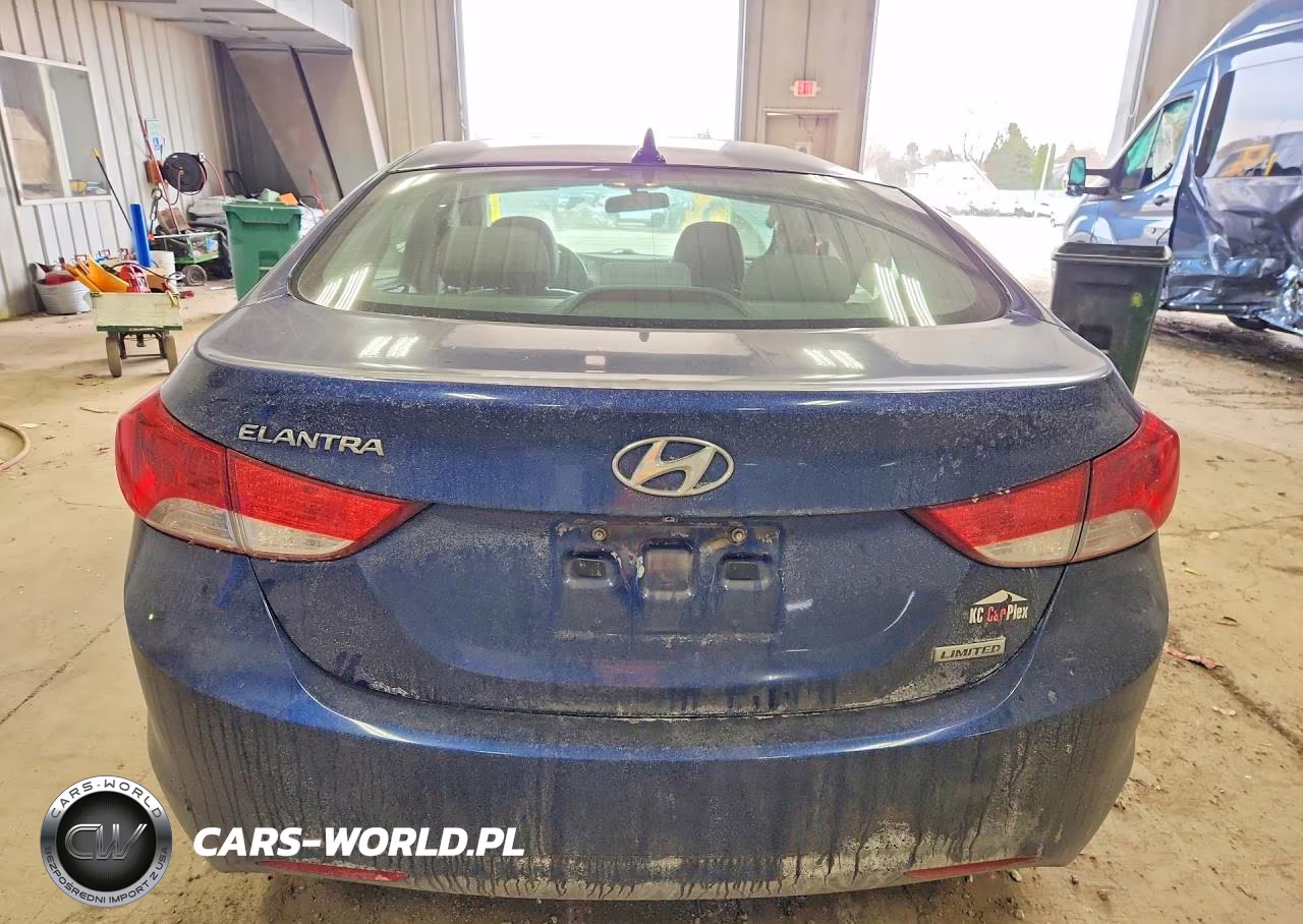 2013 Hyundai Elantra Limited VIN:KMHDH4AE3DU593469 - 6