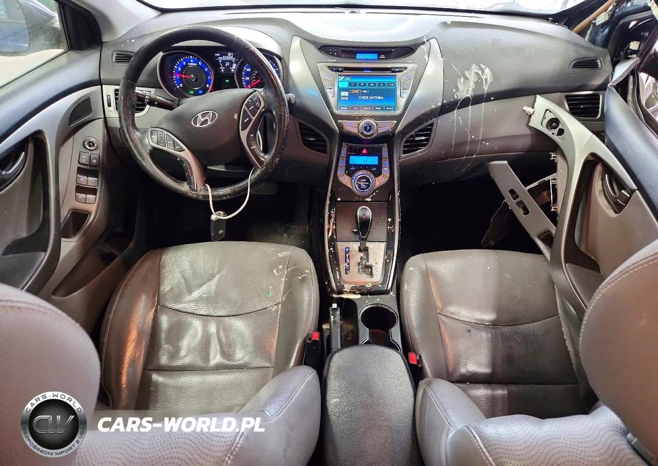 2013 Hyundai Elantra Limited VIN:KMHDH4AE3DU593469 - 8