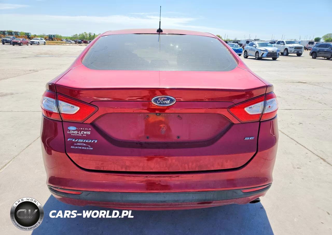 2016 Ford Fusion Se VIN:3FA6P0H72GR183182 - 6