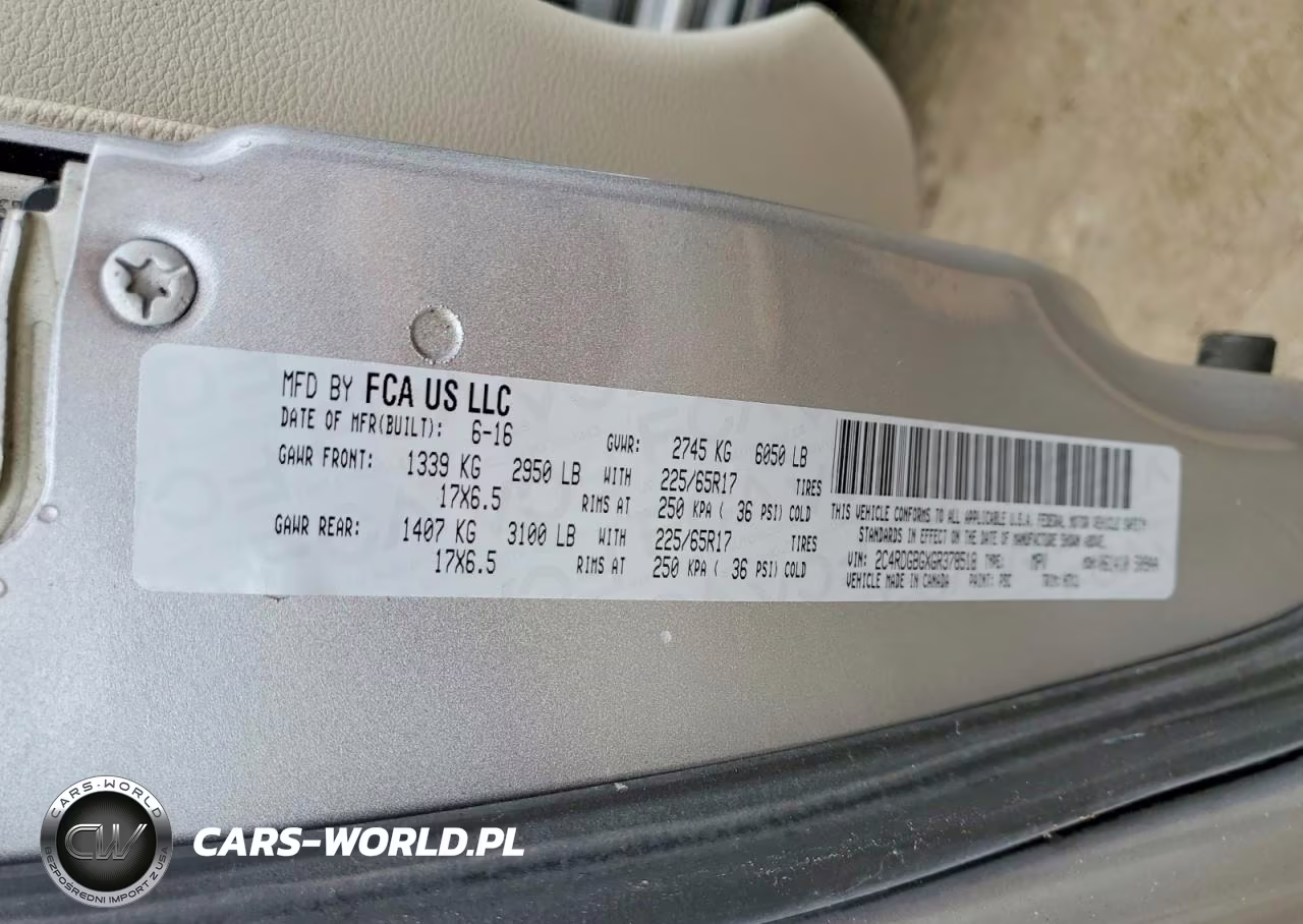2016 Dodg Grand Caravan VIN:2C4RDGBGXGR378518 - 13
