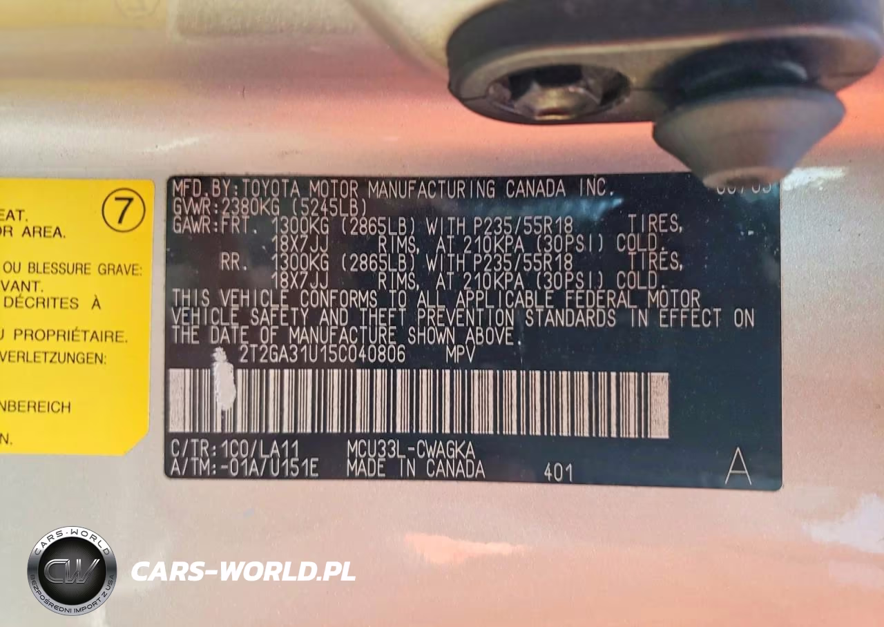 2005 Lexus Rx 330 Base VIN:2T2GA31U15C040806 - 13