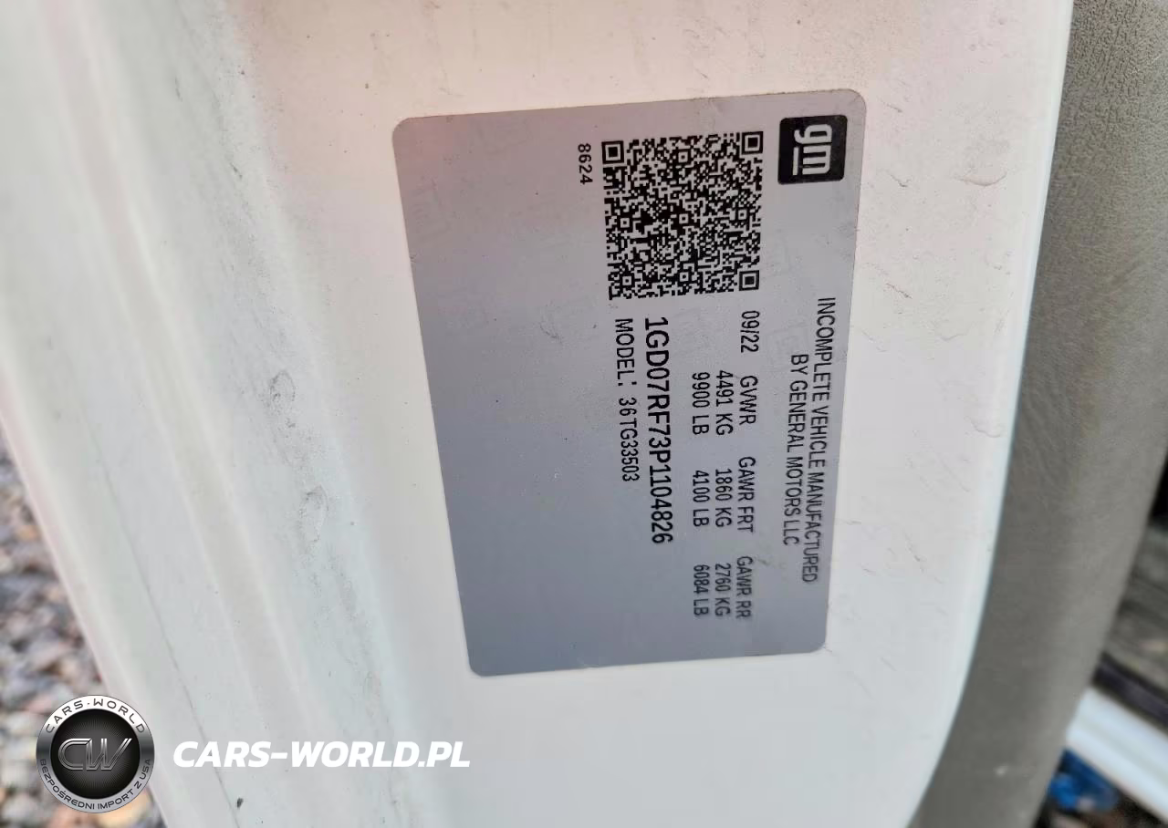 2023 GMC Savana Utility - Service Truck VIN:1GD07RF73P1104826 - 12