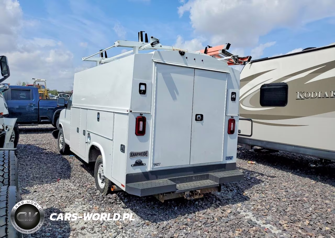 2023 GMC Savana Utility - Service Truck VIN:1GD07RF73P1104826 - 2