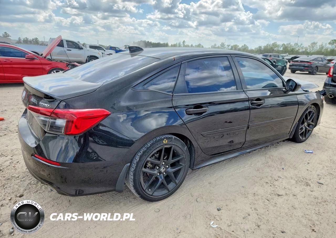 2022 Honda Civic Sport VIN:2HGFE2F57NH536247 - 3
