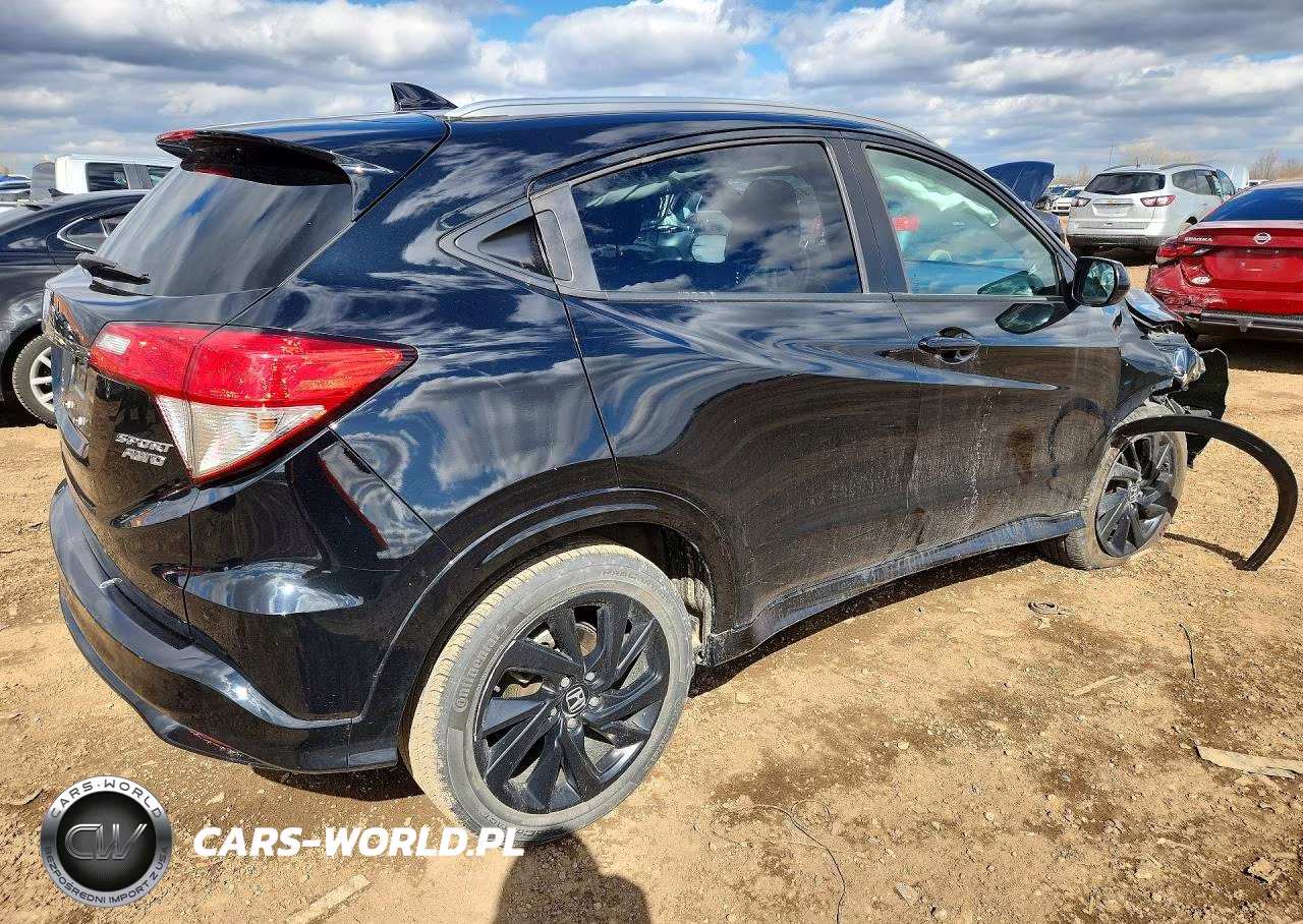 2022 Honda Hr-V Sport VIN:3CZRU6H1XNM707441 - 3