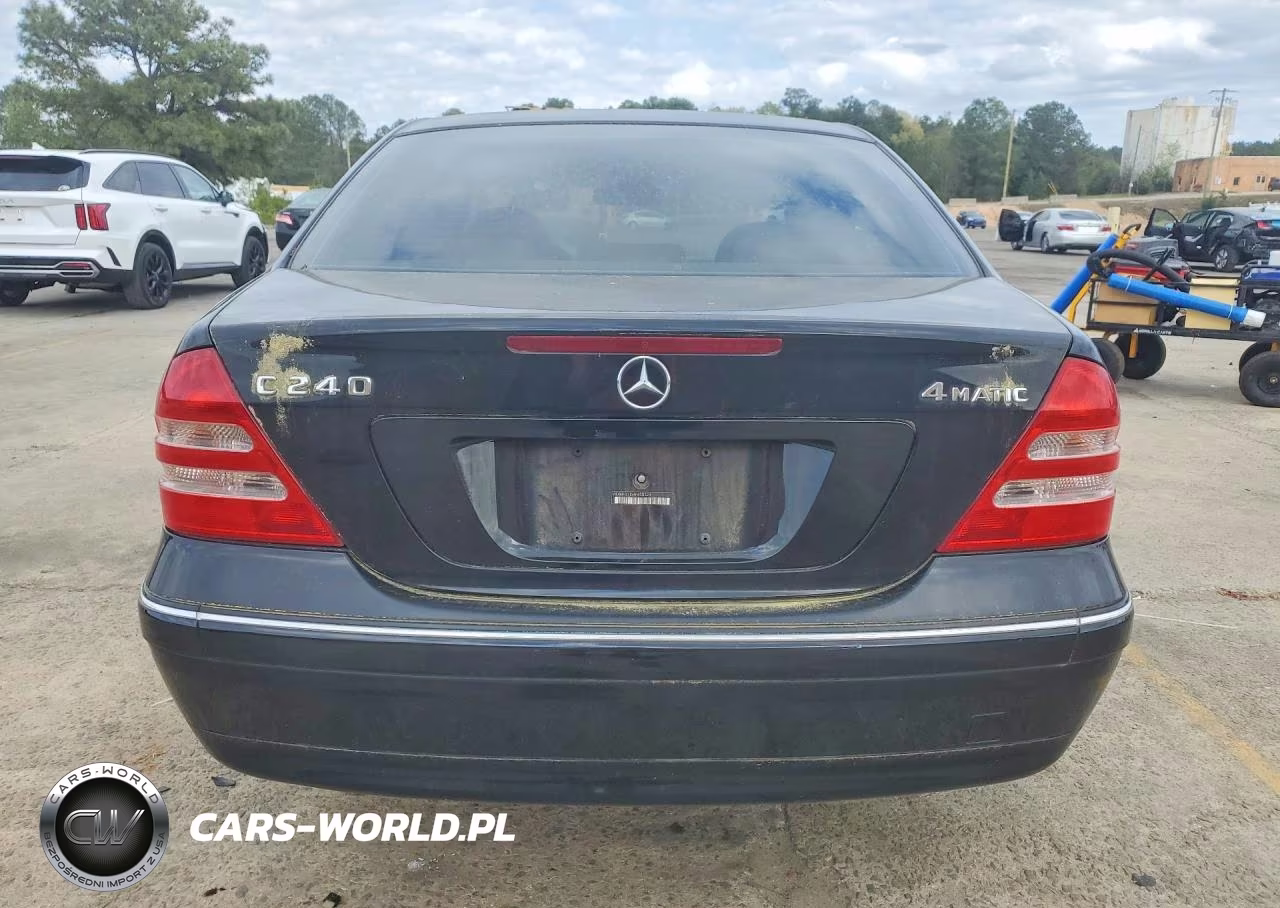 2004 Mercedes-Benz C 240 4Matic VIN:WDBRF81J54F450224 - 6