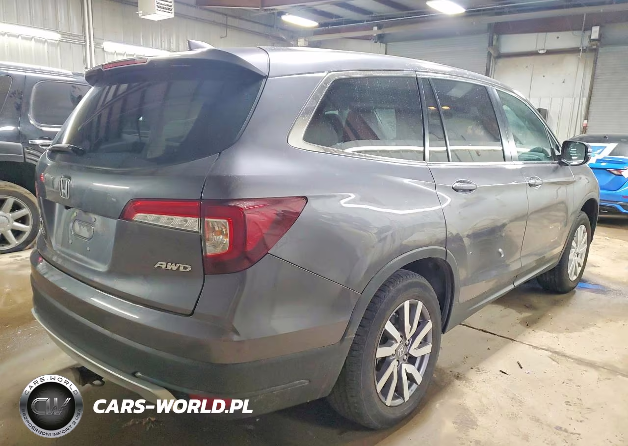 2021 Honda Pilot Exl VIN:5FNYF6H5XMB066664 - 3