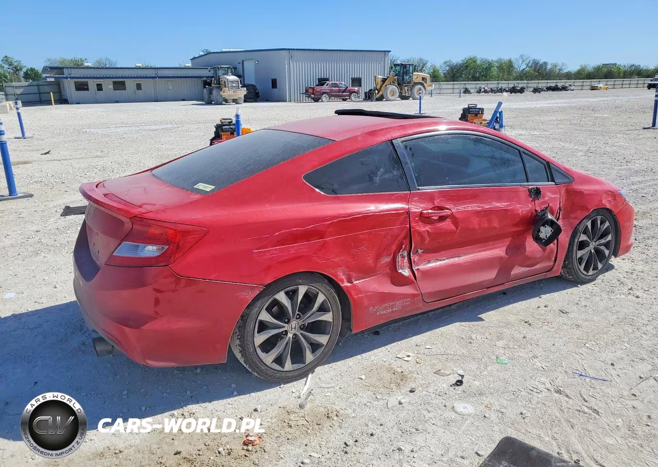 2013 Honda Civic Si VIN:2HGFG4A50DH701101 - 3