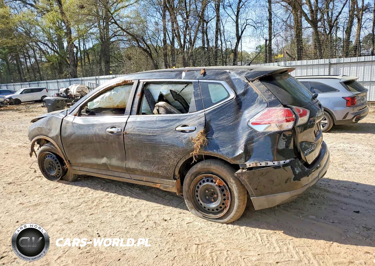 2015 Nissan Rogue S VIN:KNMAT2MT6FP502801 - 2