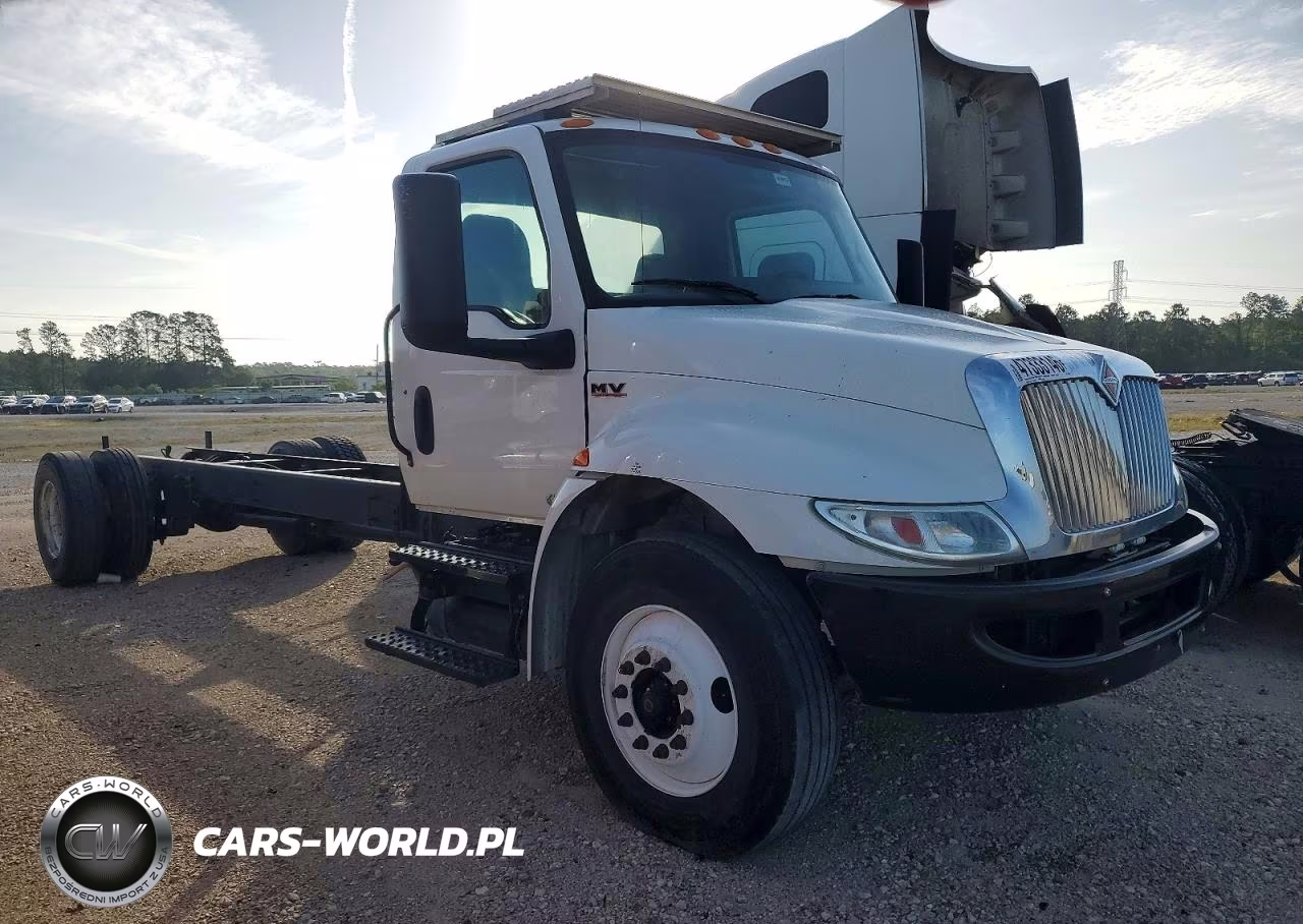 2021 International Mv607 Truck Cab And Chassis