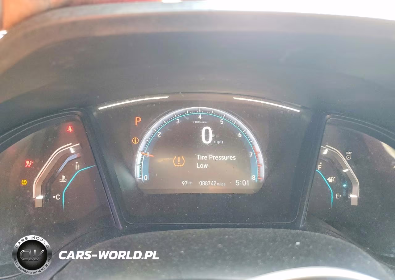 2019 Honda Civic Lx VIN:2HGFC4B65KH304810 - 9
