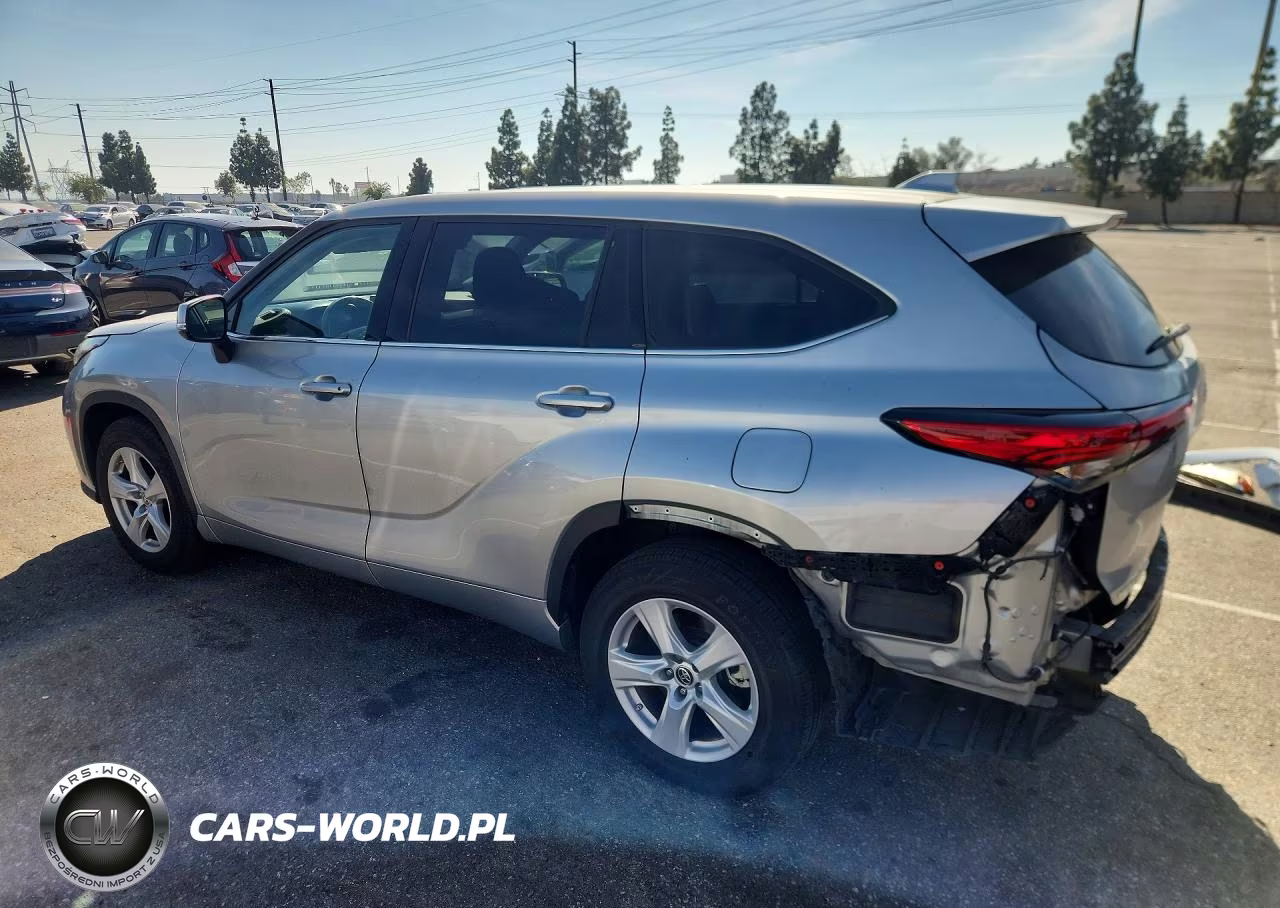 2020 Toyota Highlander L VIN:5TDCZRAH1LS016964 - 2