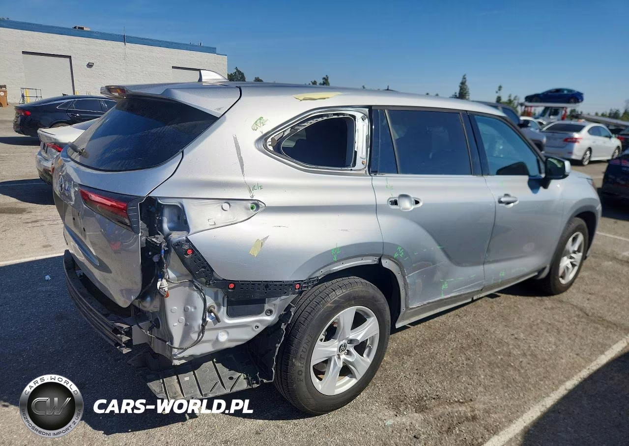 2020 Toyota Highlander L VIN:5TDCZRAH1LS016964 - 3