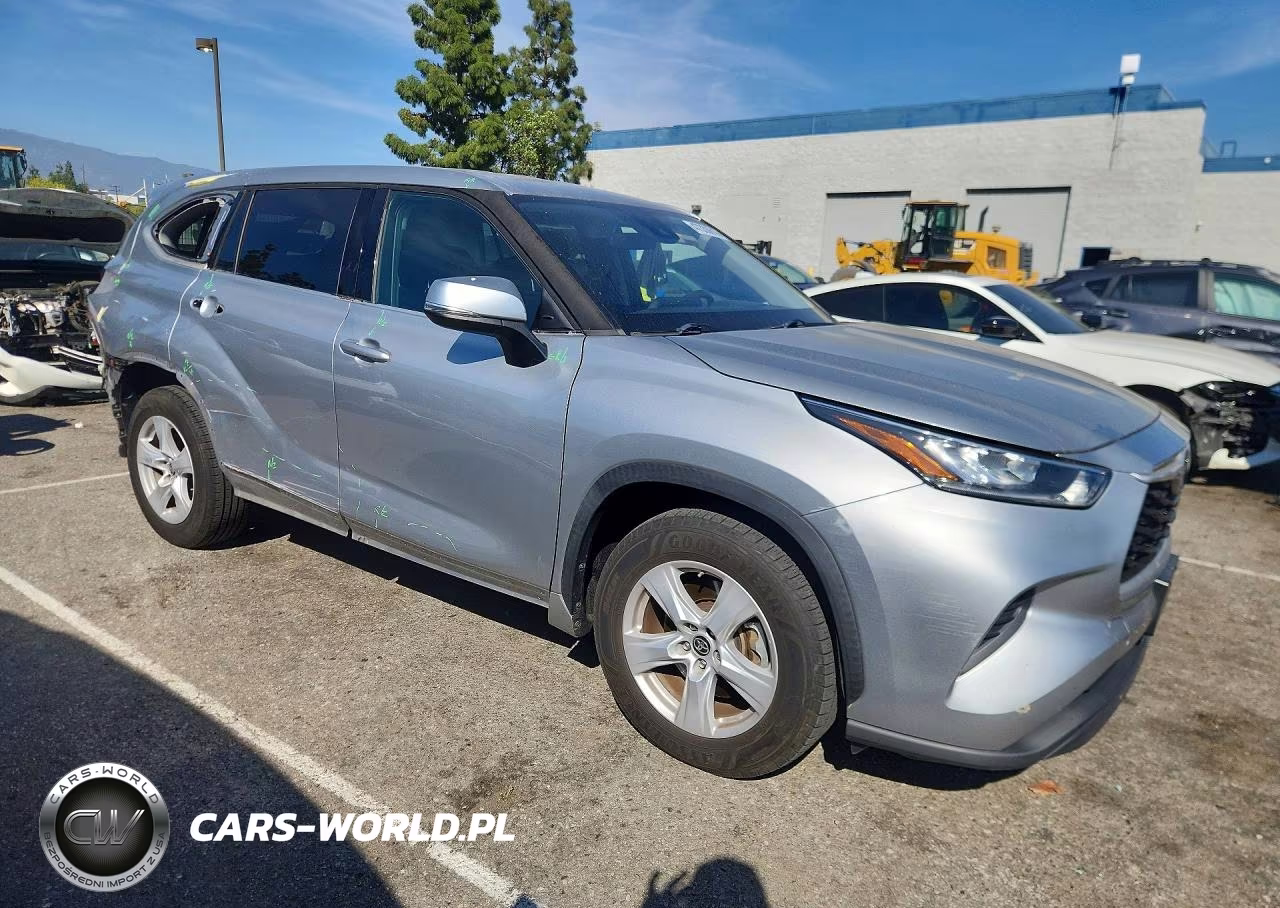 2020 Toyota Highlander L VIN:5TDCZRAH1LS016964 - 4