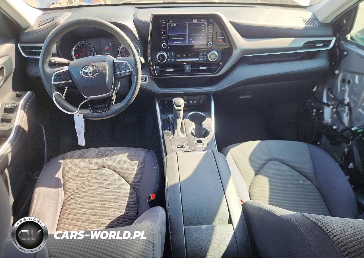2020 Toyota Highlander L VIN:5TDCZRAH1LS016964 - 8