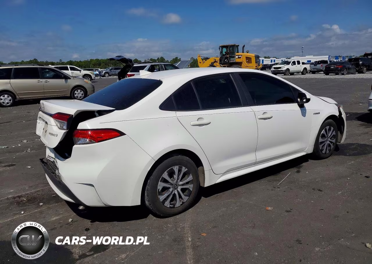 2020 Toyota Corolla Hybrid Le VIN:JTDEBRBE3LJ006032 - 3