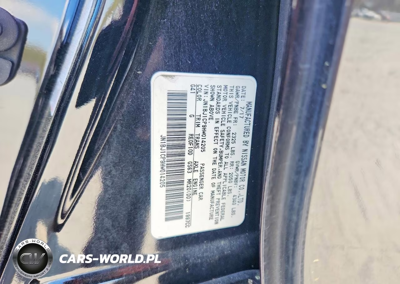 2017 Nissan Rogue Sport S VIN:JN1BJ1CP9HW014205 - 13