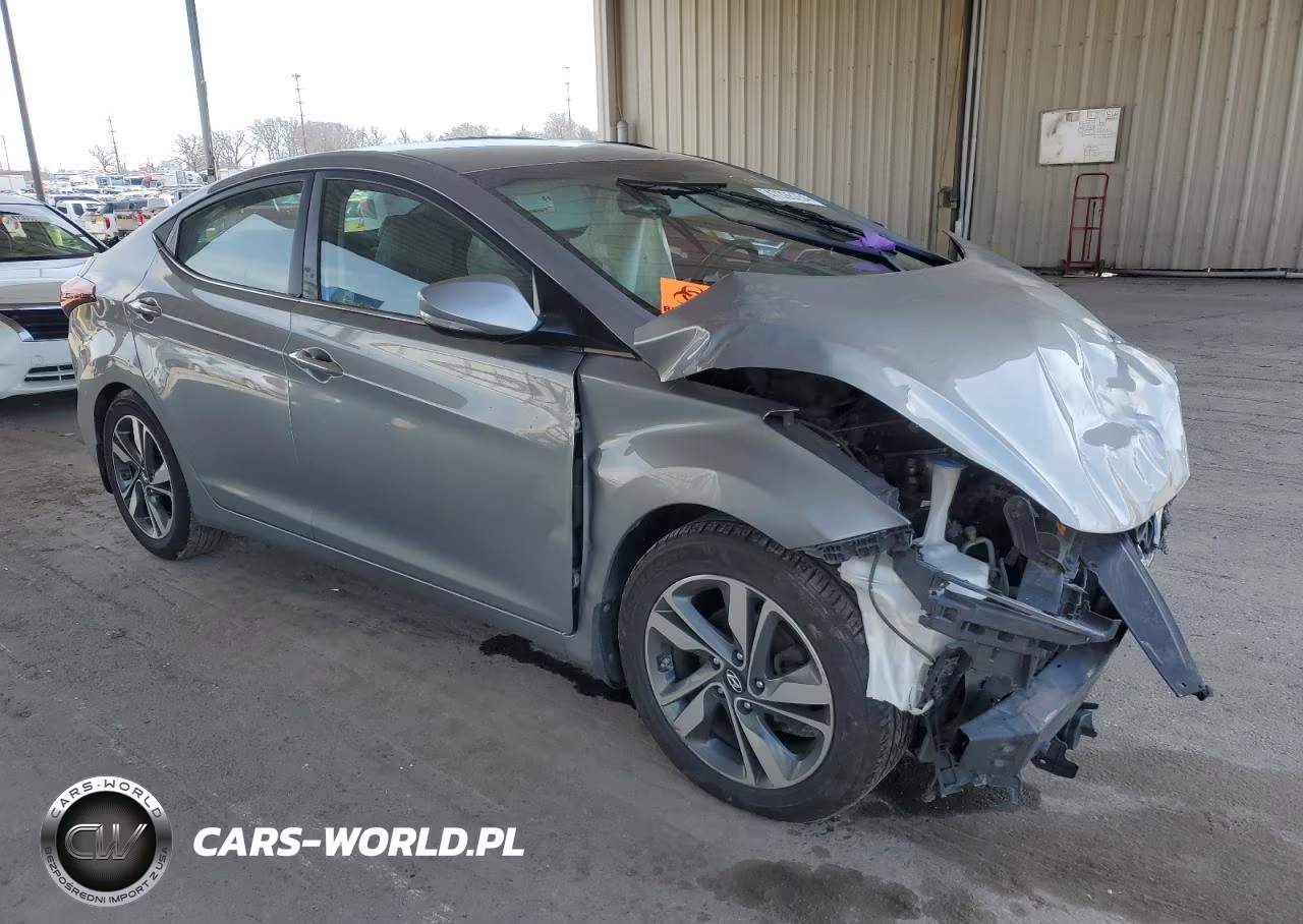 2015 Hyundai Elantra Se VIN:KMHDH4AE0FU394298 - 4