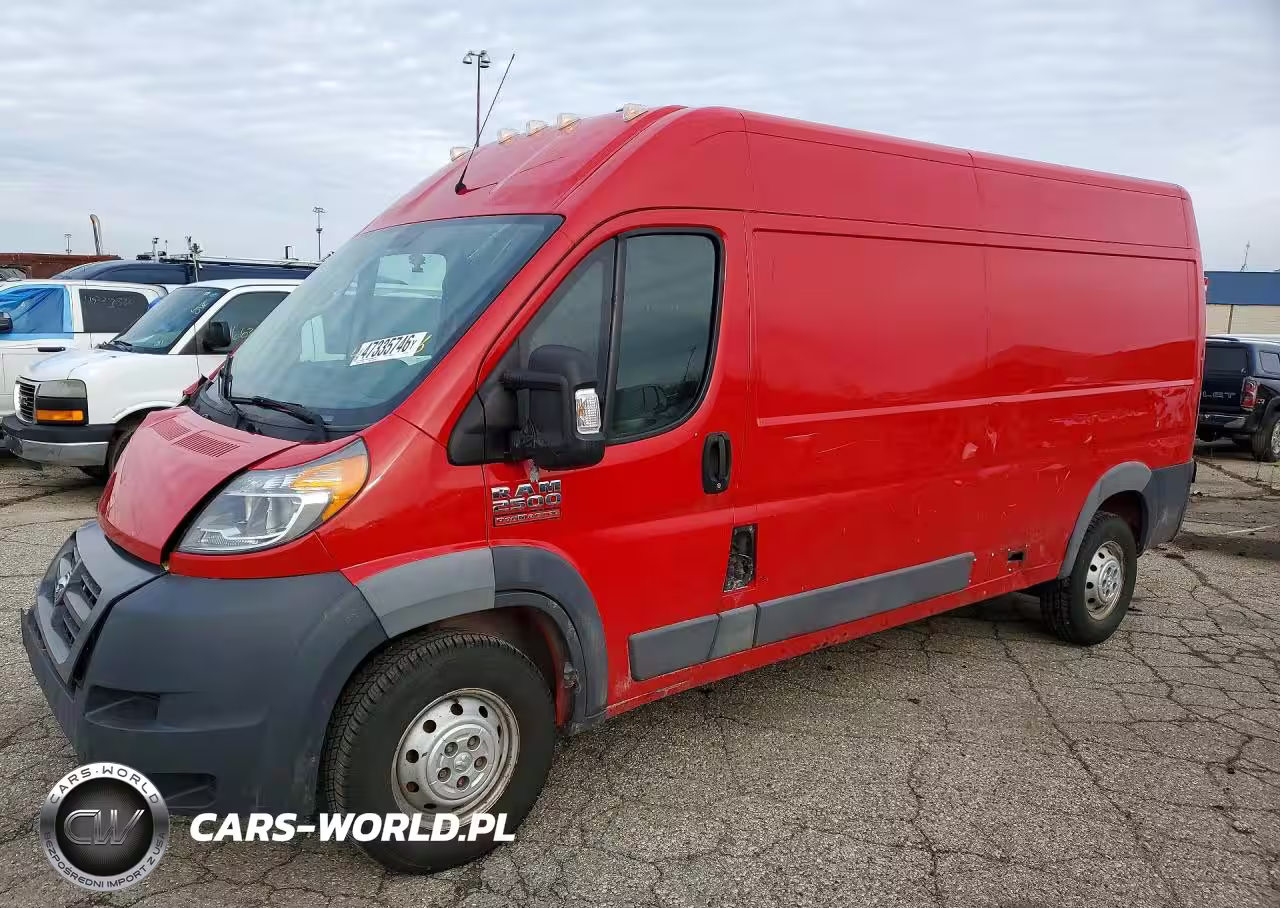 2018 Ram Promaster 2500 Delivery Van