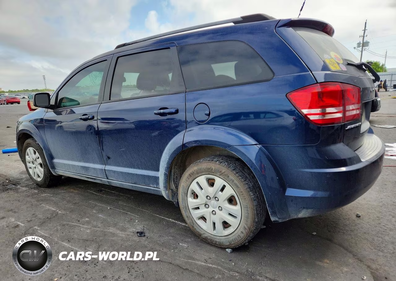 2018 Dodge Journey Se VIN:3C4PDCAB9JT490544 - 2