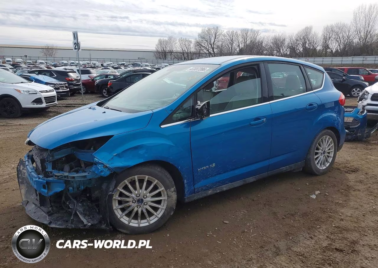 2014 Ford C-Max Sel VIN:1FADP5BU8EL502843 - 1