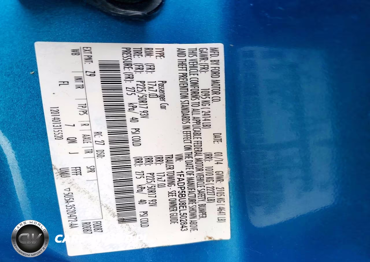 2014 Ford C-Max Sel VIN:1FADP5BU8EL502843 - 13
