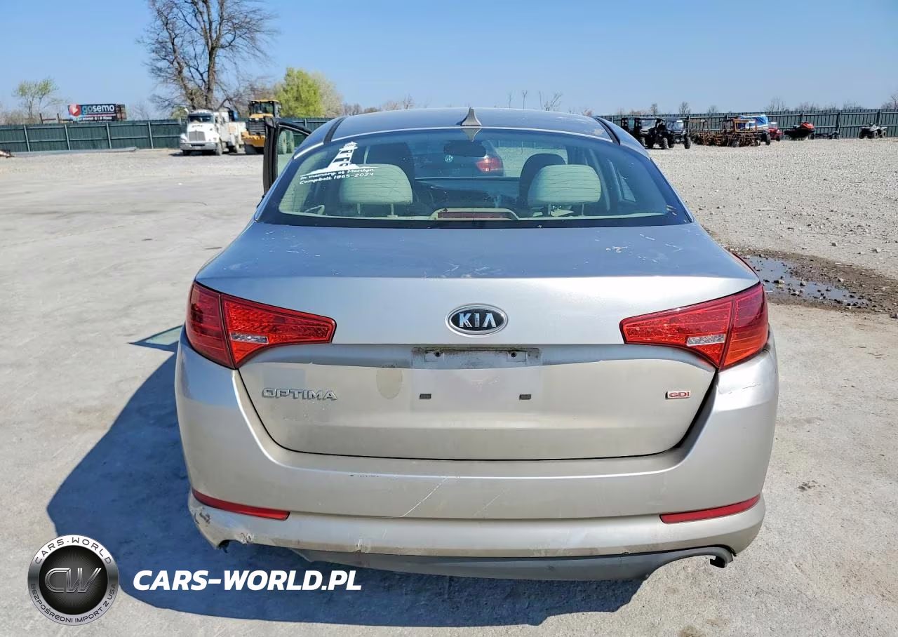 2012 Kia Optima Lx VIN:KNAGM4A71C5280361 - 6