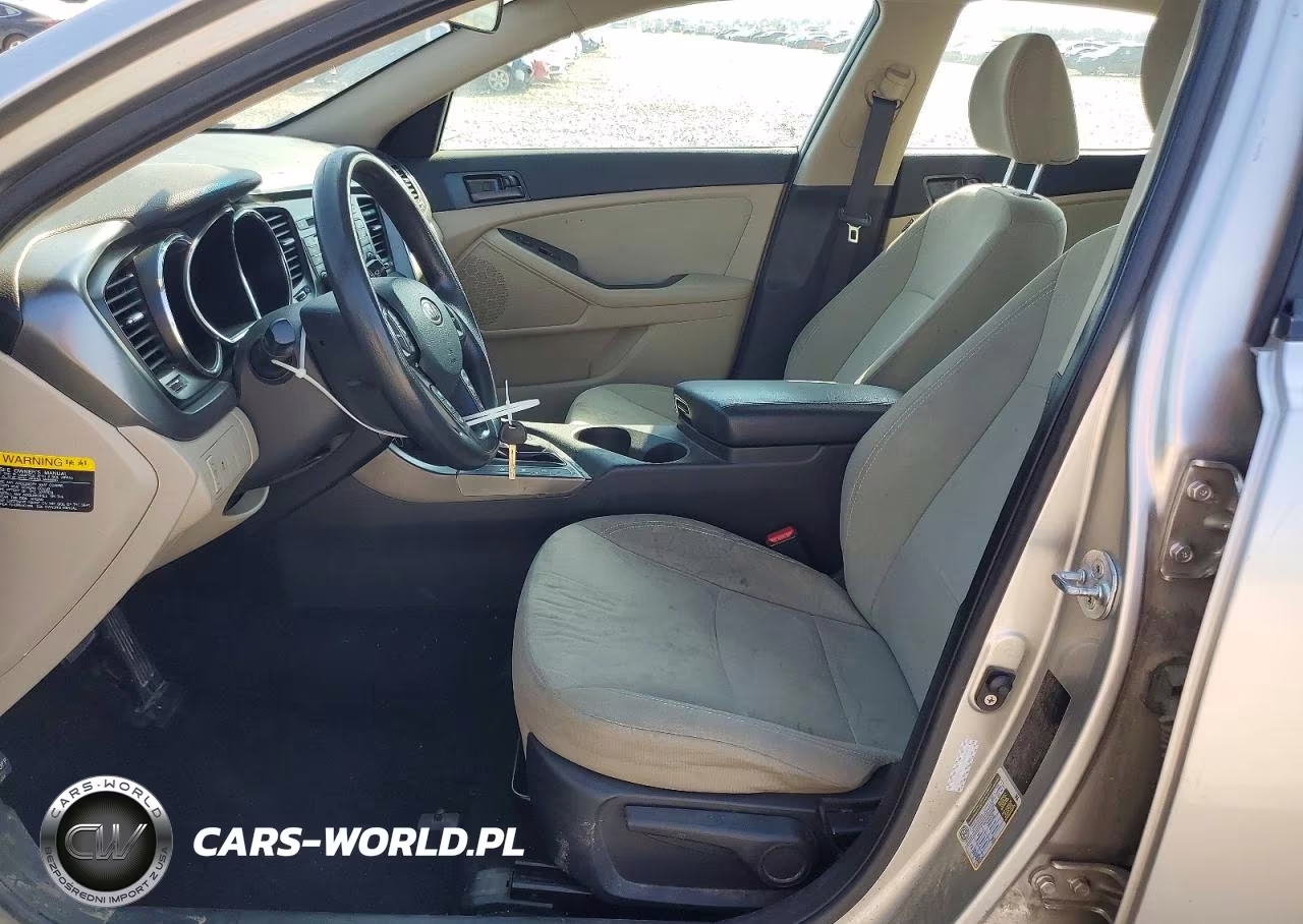 2012 Kia Optima Lx VIN:KNAGM4A71C5280361 - 7
