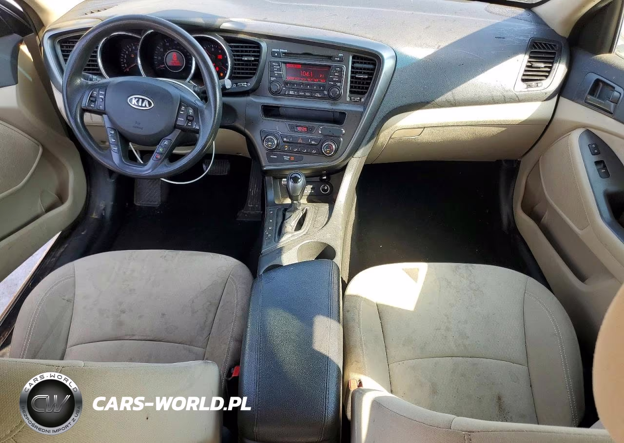 2012 Kia Optima Lx VIN:KNAGM4A71C5280361 - 8