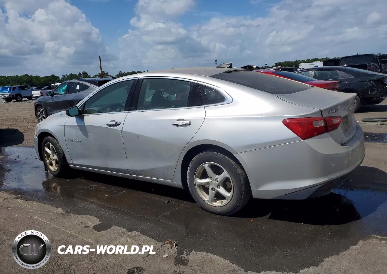 2017 Chevrolet Malibu Ls VIN:1G1ZB5ST7HF221196 - 2
