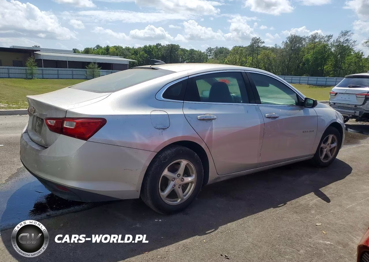 2017 Chevrolet Malibu Ls VIN:1G1ZB5ST7HF221196 - 3