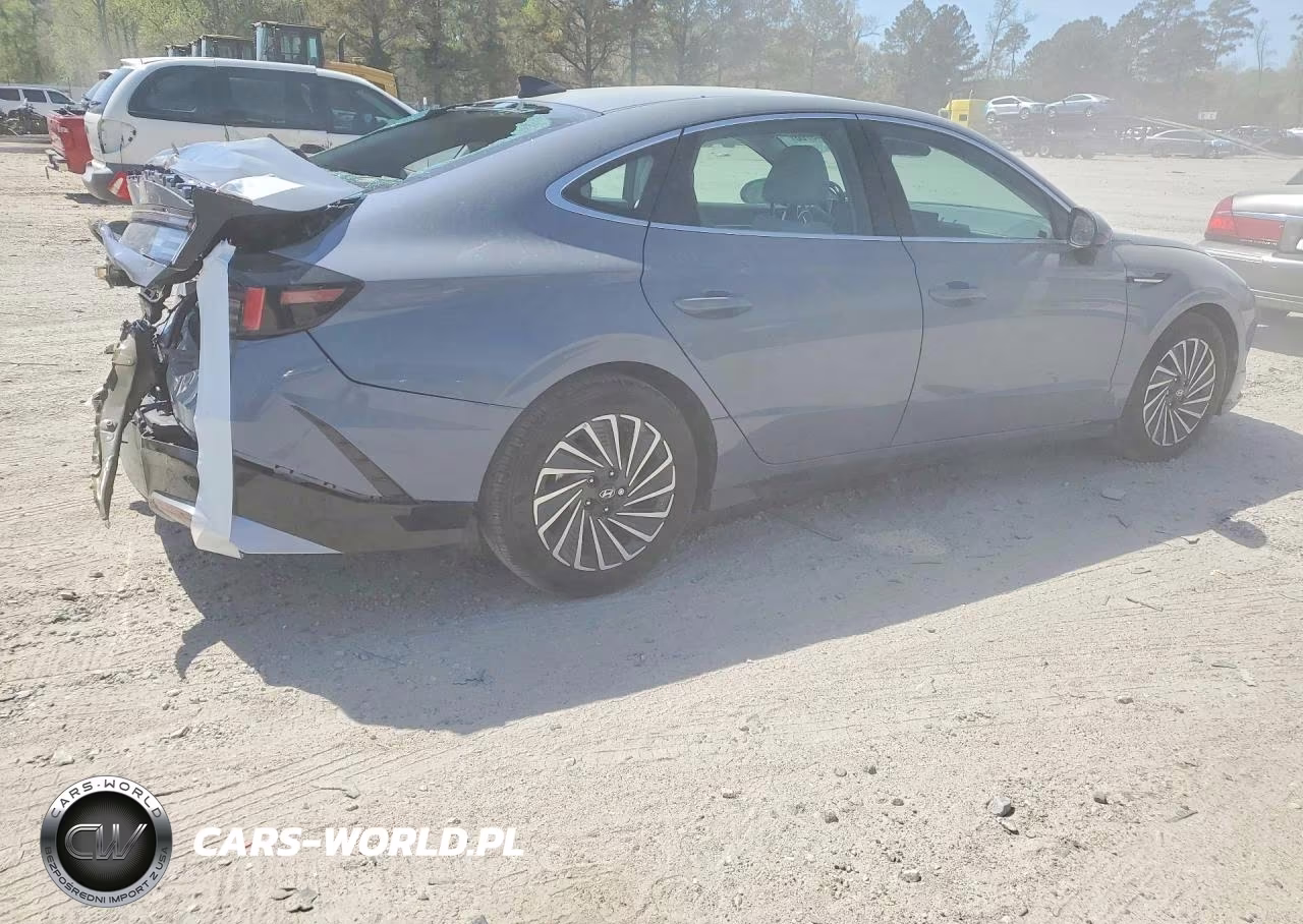 2025 Hyundai Sonata Hybrid Sel VIN:KMHL34JJ9SA125073 - 3