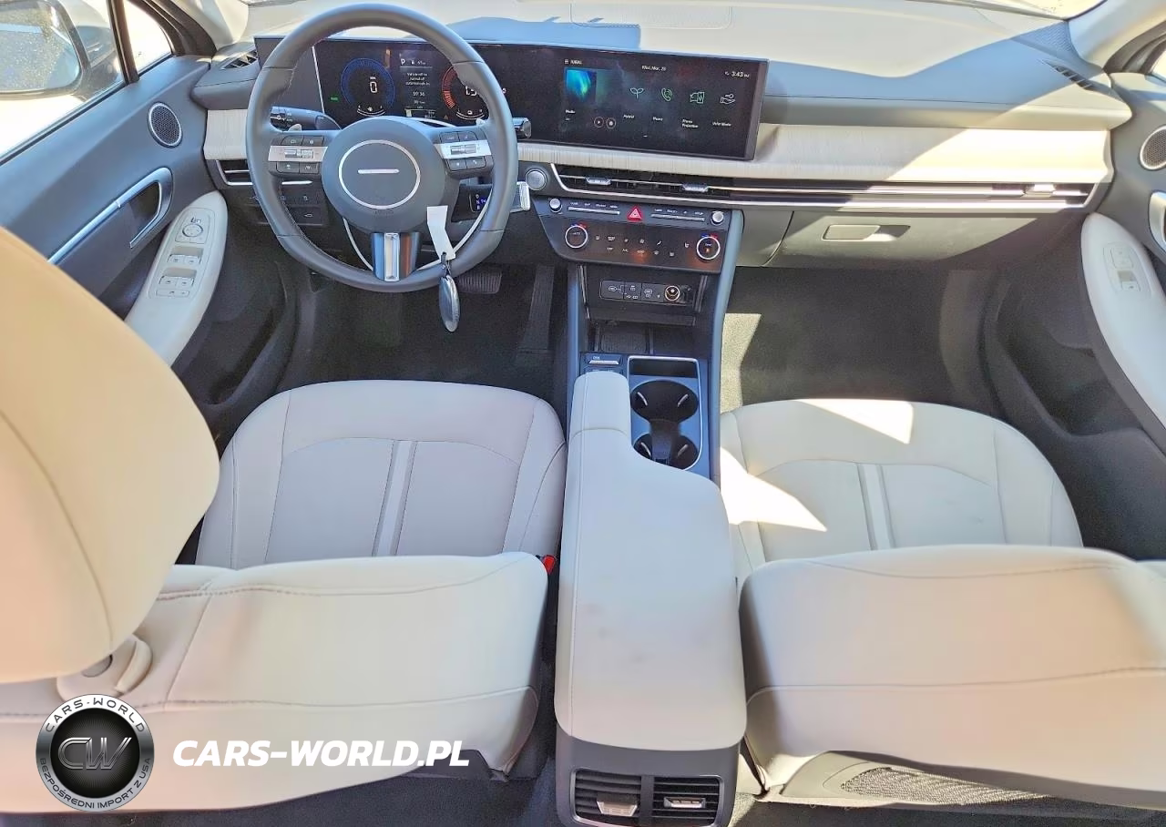 2025 Hyundai Sonata Hybrid Sel VIN:KMHL34JJ9SA125073 - 8
