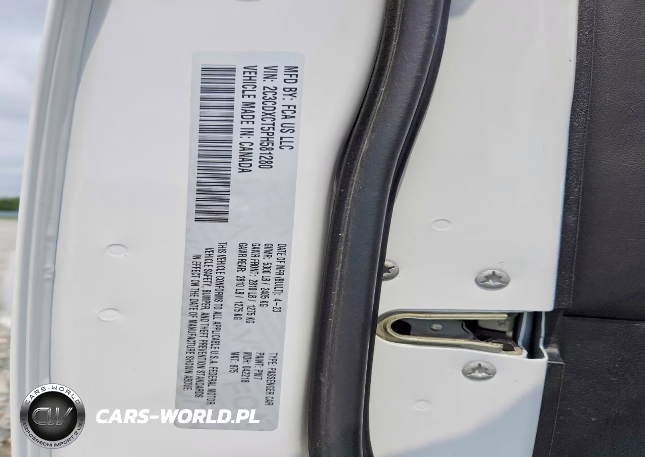 2023 Dodge Charger R VIN:2C3CDXCT5PH581280 - 12