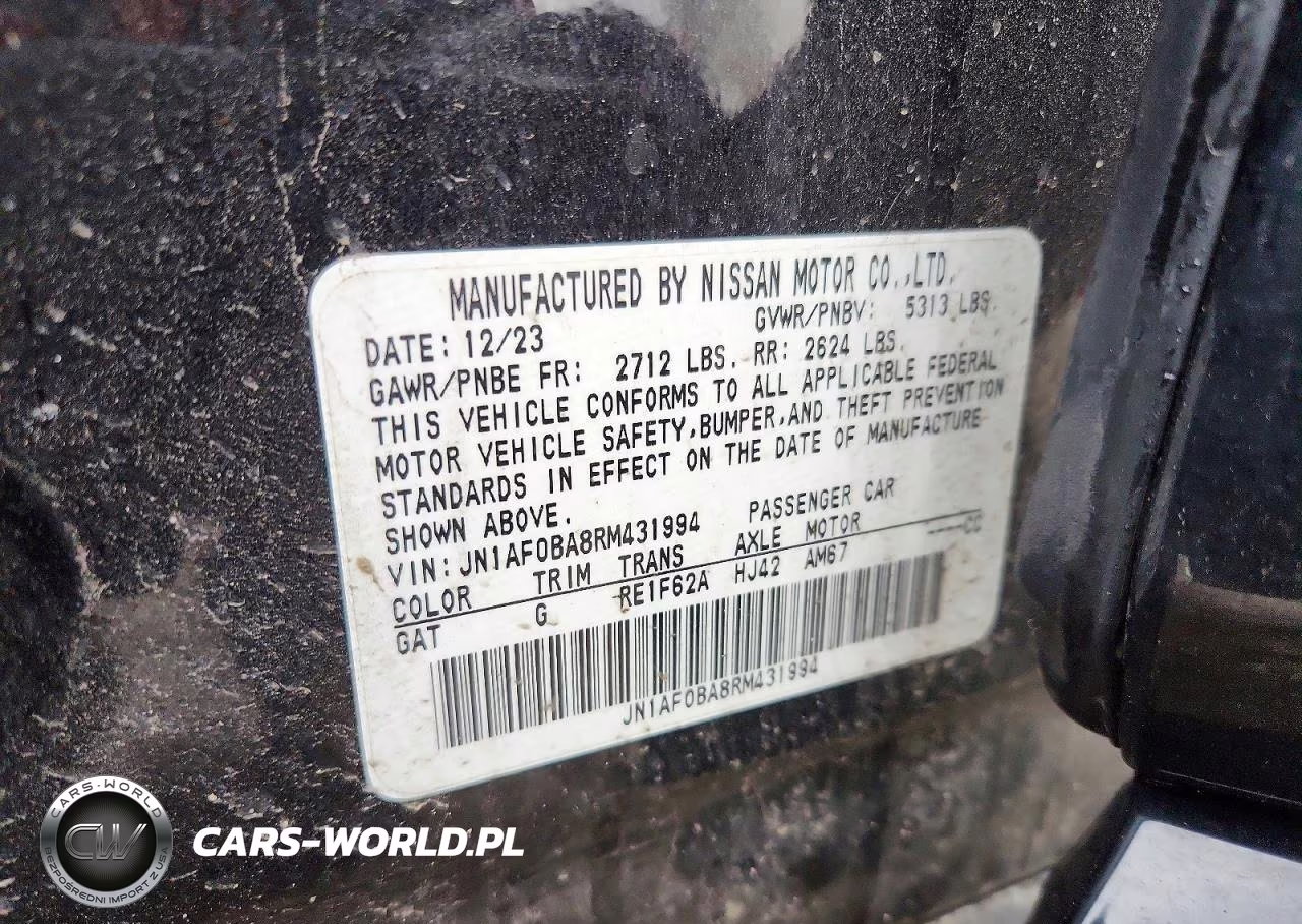 2024 Nissan Ariya Engage VIN:JN1AF0BA8RM431994 - 12