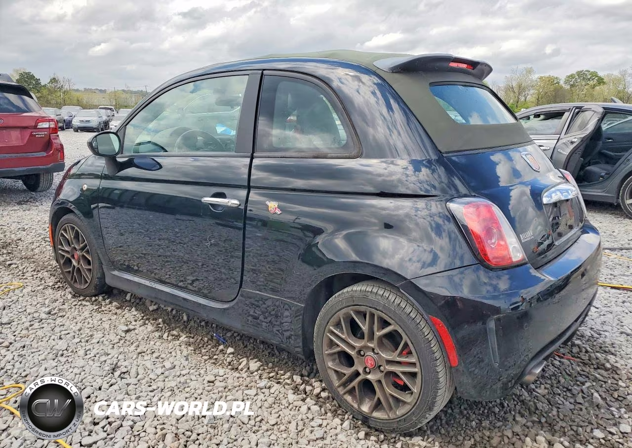 2015 Fiat 500 Abarth VIN:3C3CFFJH0FT580417 - 2