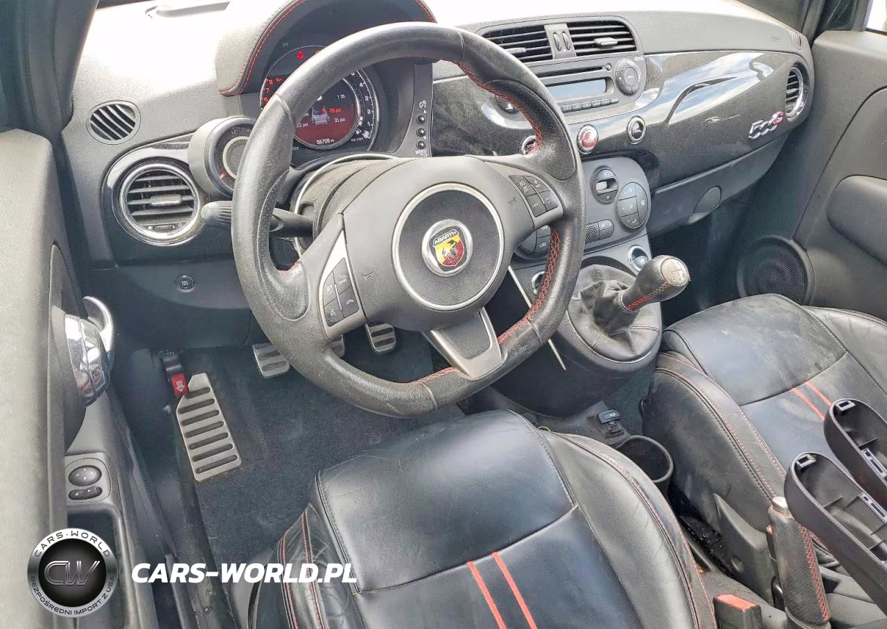 2015 Fiat 500 Abarth VIN:3C3CFFJH0FT580417 - 8