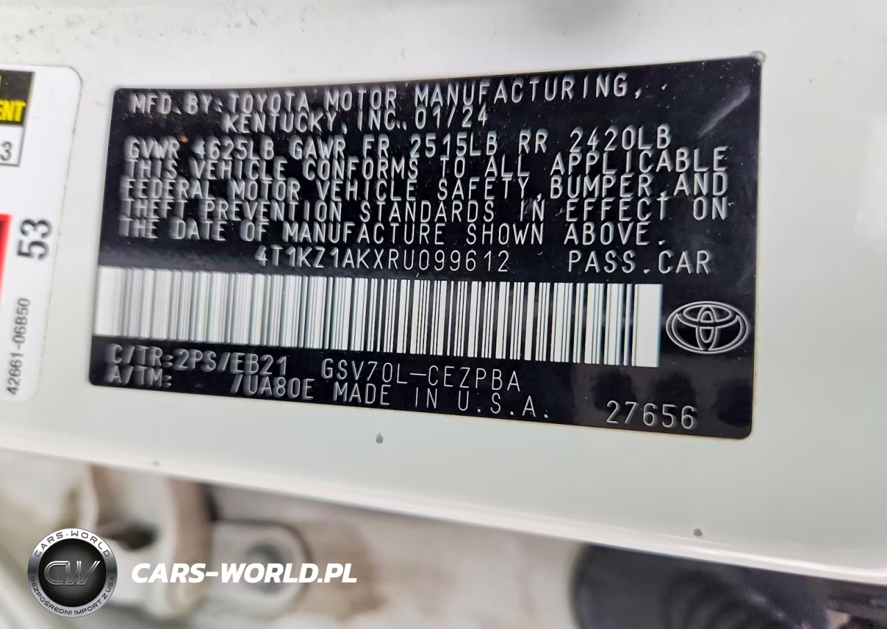 2024 Toyota Camry Trd VIN:4T1KZ1AKXRU099612 - 12