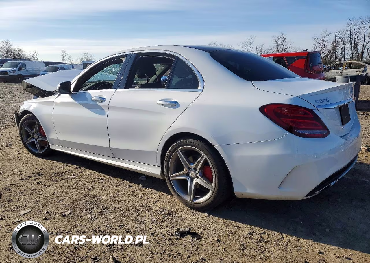 2017 Mercedes Benz C 300 4Matic VIN:55SWF4KB4HU181744 - 2