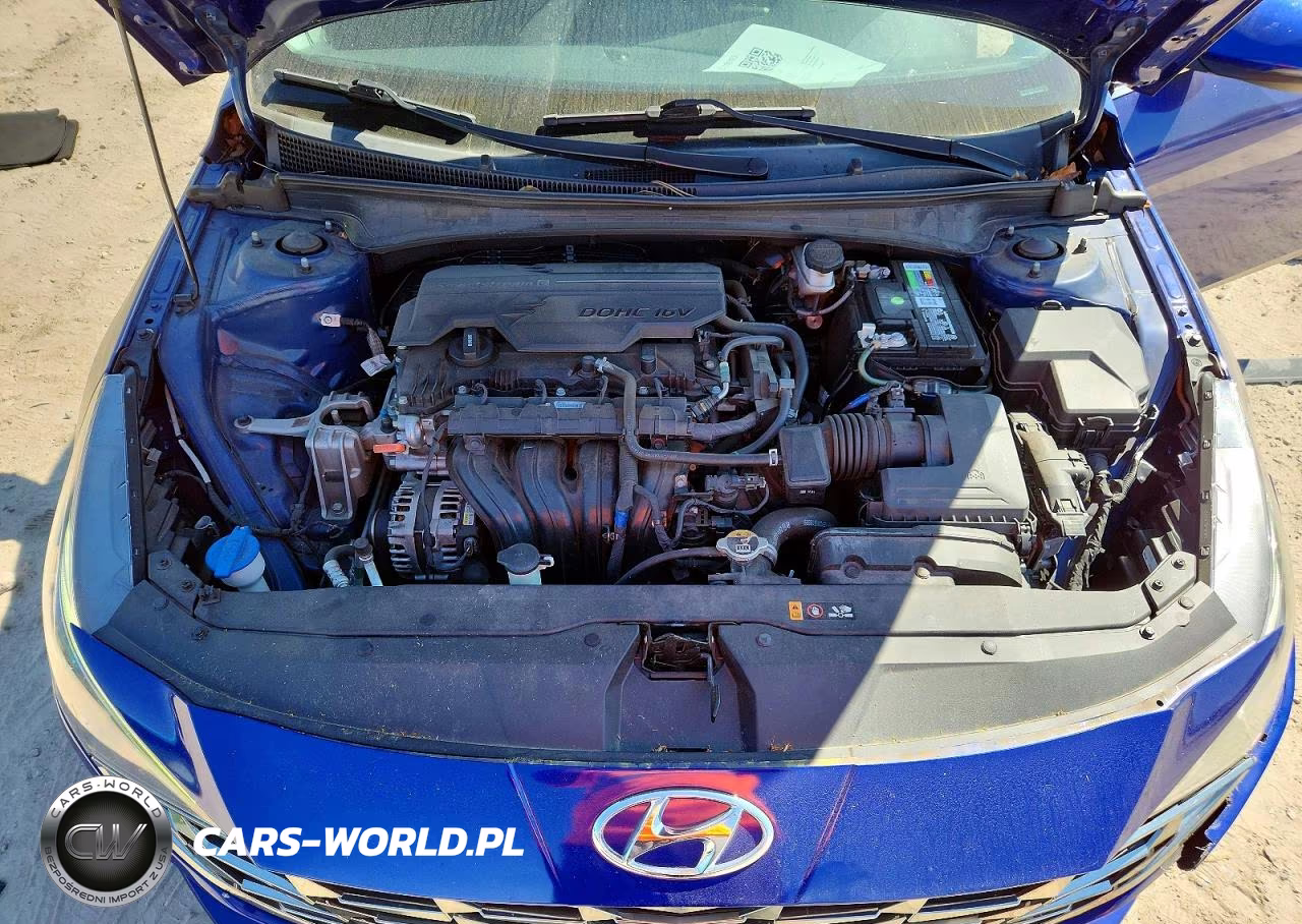 2021 Hyundai Elantra Sel VIN:5NPLN4AG8MH023701 - 11