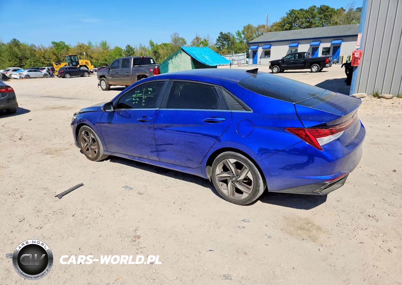 2021 Hyundai Elantra Sel VIN:5NPLN4AG8MH023701 - 2