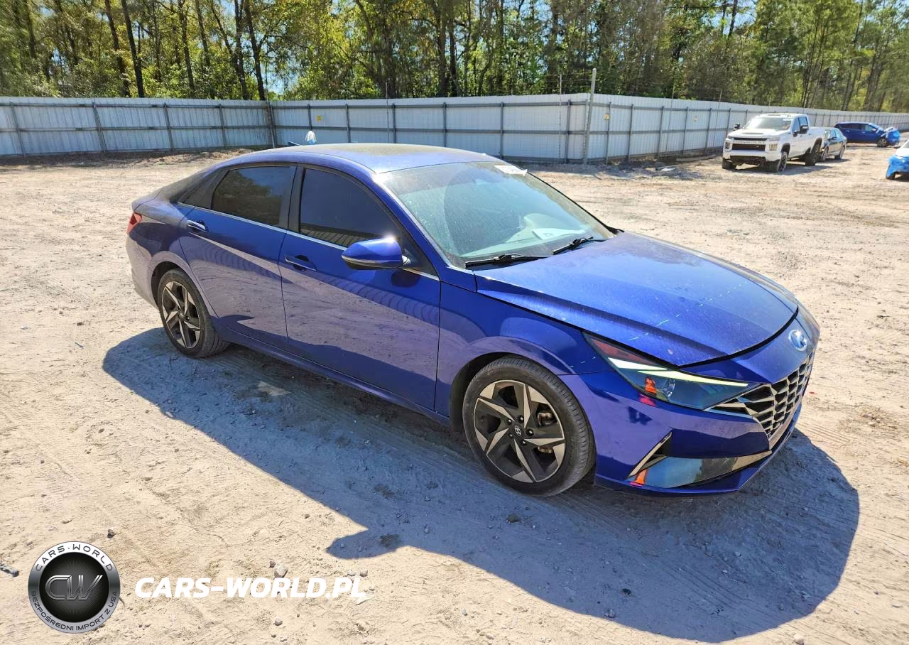 2021 Hyundai Elantra Sel VIN:5NPLN4AG8MH023701 - 4